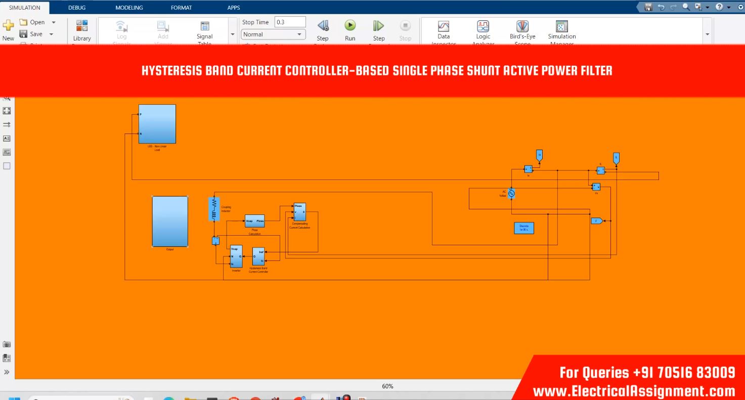 Single-Phase CLLC Resonant Converter Modeling for High-Efficiency Power Conversion MATLAB Simulink screenshot 8